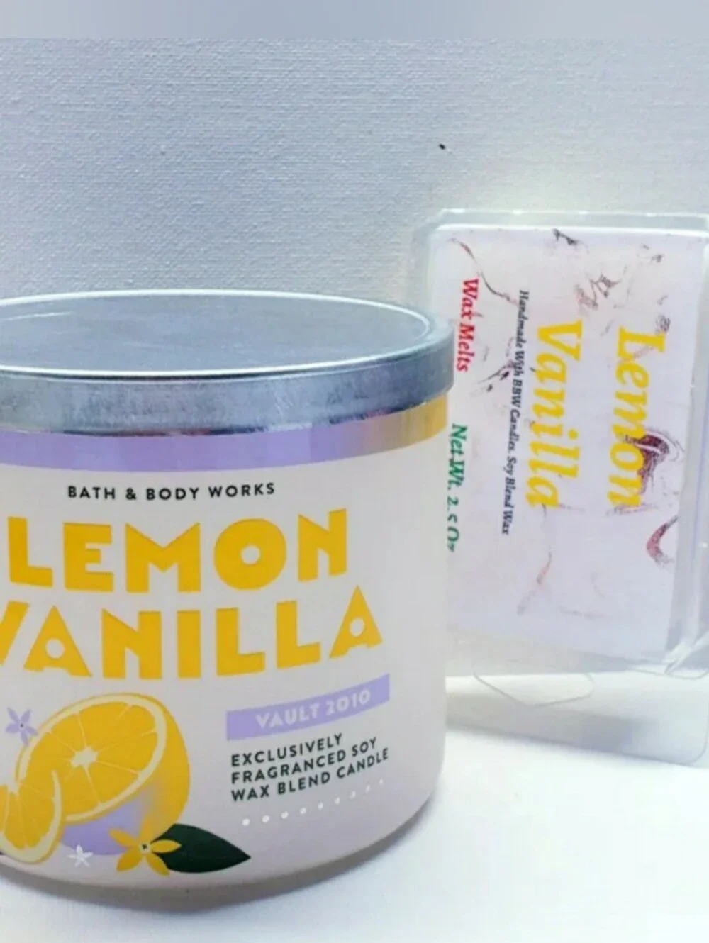 LEMON VANILLA -Bath & Body Works Candle Wax Melts- $8 per pack